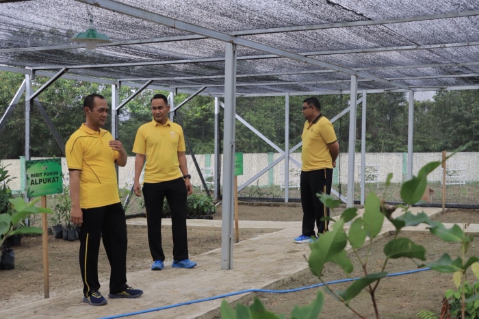 Bank Pohon Setia, Investasi Oksigen Polres Kampar!