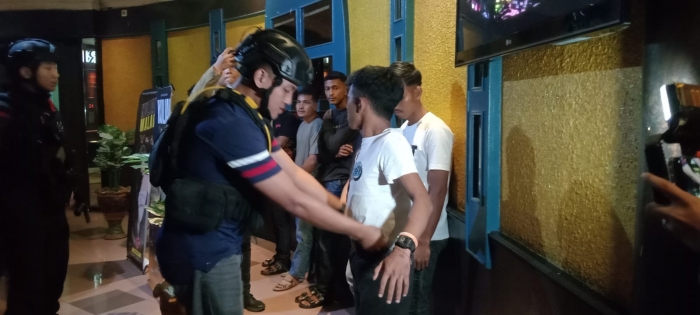 Gandeng GRANAT, Polda Riau Razia THM MP Club dan Furaya Hotel Antisipasi Peredaran Narkoba di Pekanbaru