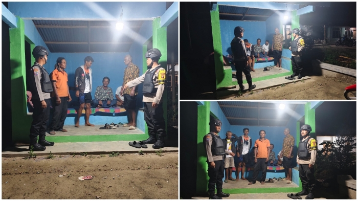 Tapung Hilir Siaga, Kapolsek Perkuat Satkamling, Cegah Kejahatan, Kapolres: Polri & Masyarakat Bersatu Padu!