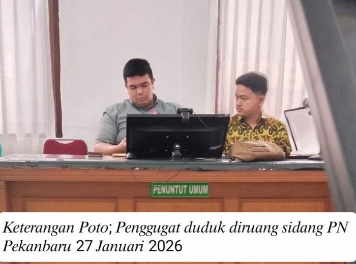 Ajukan Gugatan ke PN Pekanbaru, Perkara Curat Menjerat 4 Orang Debkolebtor Ditangguhkan Dipolres Kampar