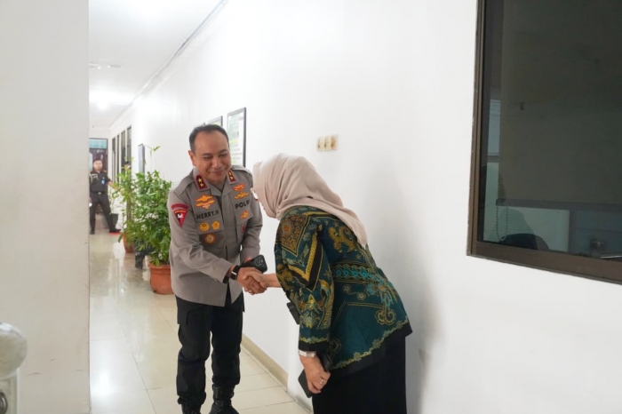 Kapolda Riau Pererat Sinergitas, Awali Halal Bihalal dari Kodam hingga Pengadilan Tinggi