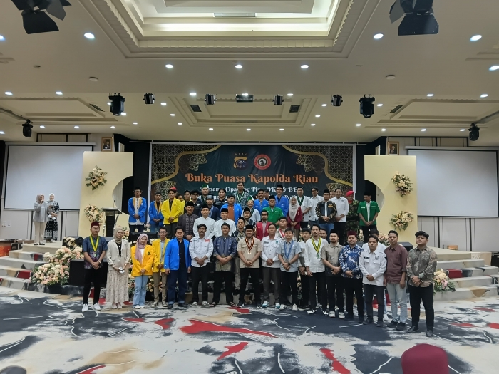 Kapolda Riau Buka Puasa Bersama Cipayung Plus, OKP dan BEM, Dorong Generasi Muda Jadi Agen Perubahan