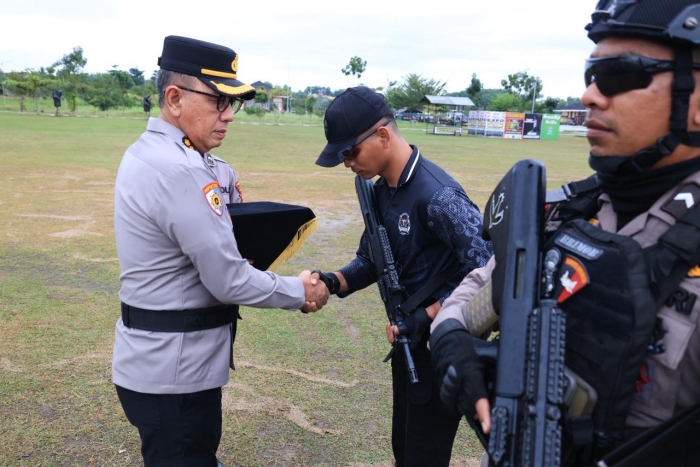 Polda Riau Resmi Tutup Pelatihan Tim RAGA Gelombang II Tahun 2026