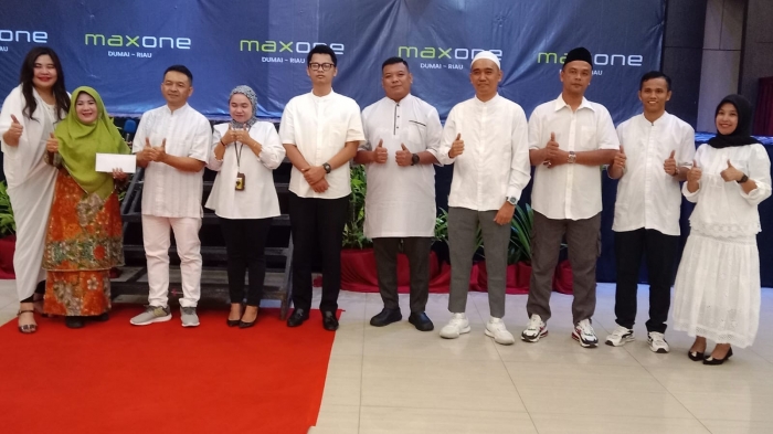 Maxone Dumai Hotel Gelar Buka Puasa Bersama  dengan  Panti Asuhan Az-zahra dan Anak Yatim