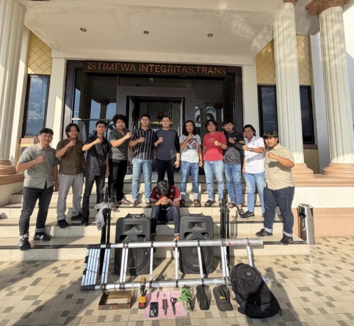 Polres Tanjab Barat Bekuk Spesialis Pencurian 6 TKP, Pelaku Sasar Kantor Pemerintah hingga Rumah Warga