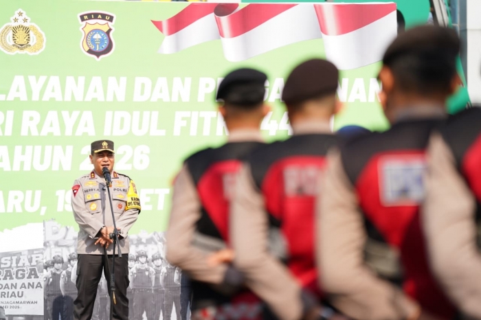 Jelang Idul Fitri, Polda Riau Siaga Penuh Amankan Arus Mudik