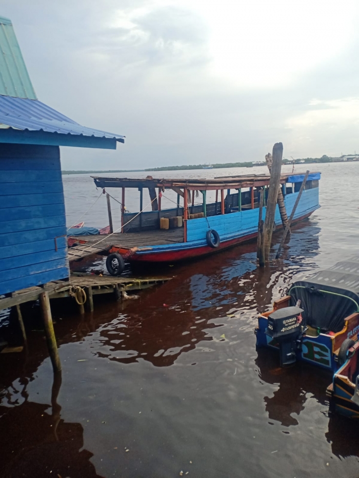Penyeberangan Pocai Diblokir Air Tawar, Warga Guntung Terimbas: Pemerintah Diminta Bertindak Cepat