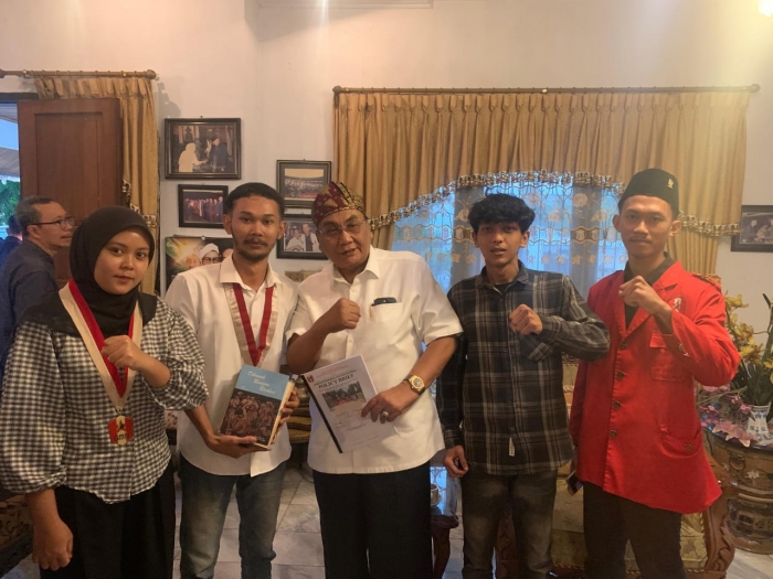 GMNI Jambi Serahkan Policy Brief kepada Bambang Pacul Terkait Konflik PT TML dan KT Mandiri