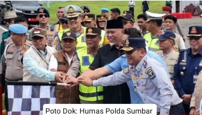 Polda Sumbar Resmi Berlakukan Sistem One Way Demi Kelancaran Arus Mudik Lebaran 2026