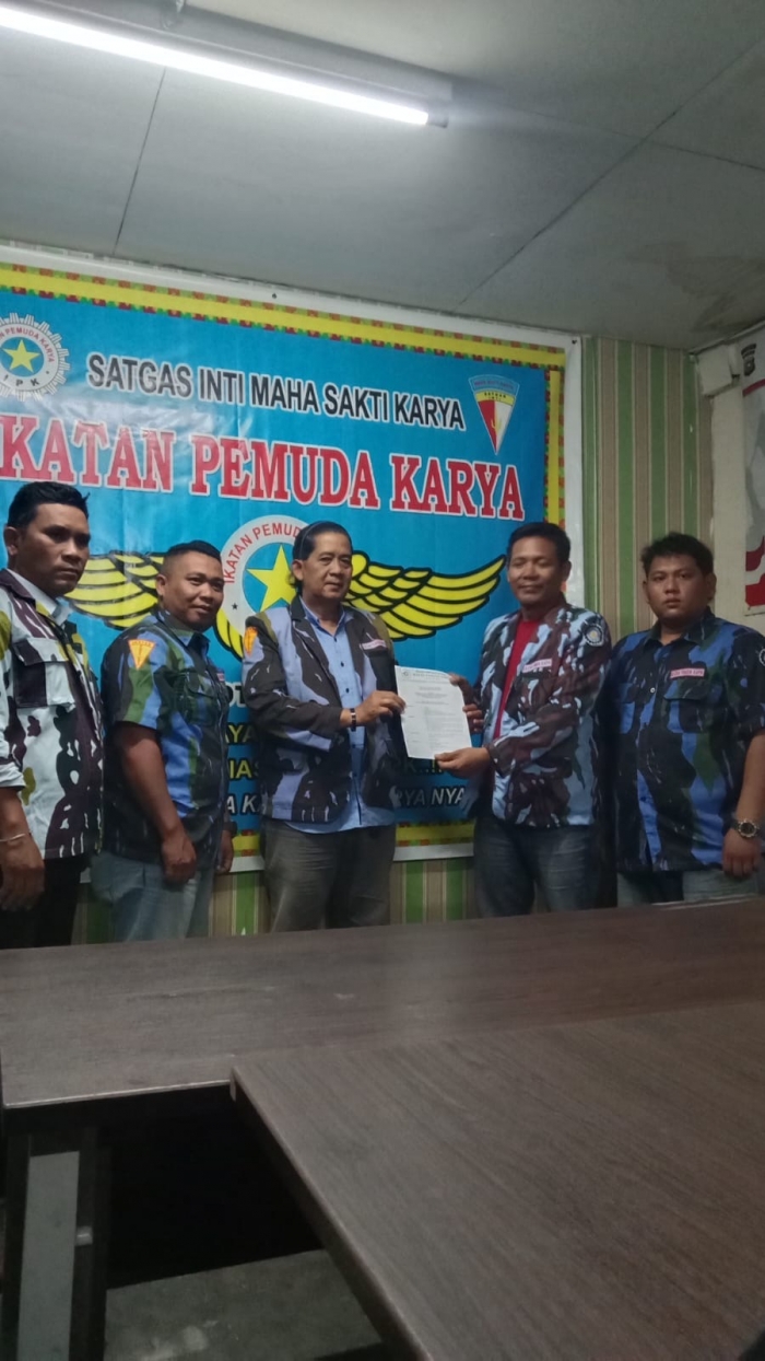 Resmi Diberikan  SK Kepada Feri Windria Sebagai Jabat Wakil Ketua DPD IPK Kota Dumai
