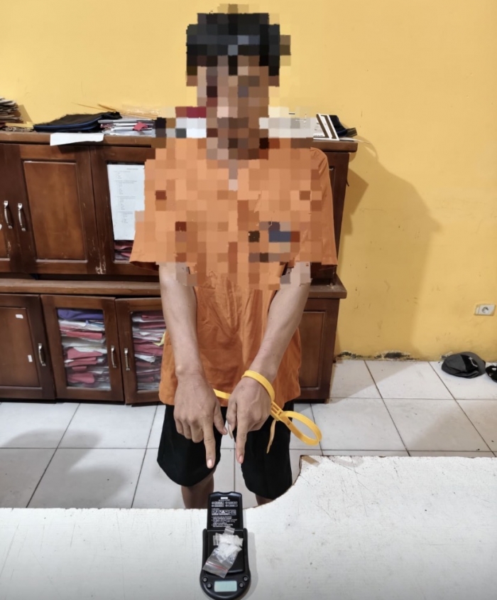 Polsek Tapung Hilir Ringkus Sindikat Narkoba di Desa Tapung Makmur